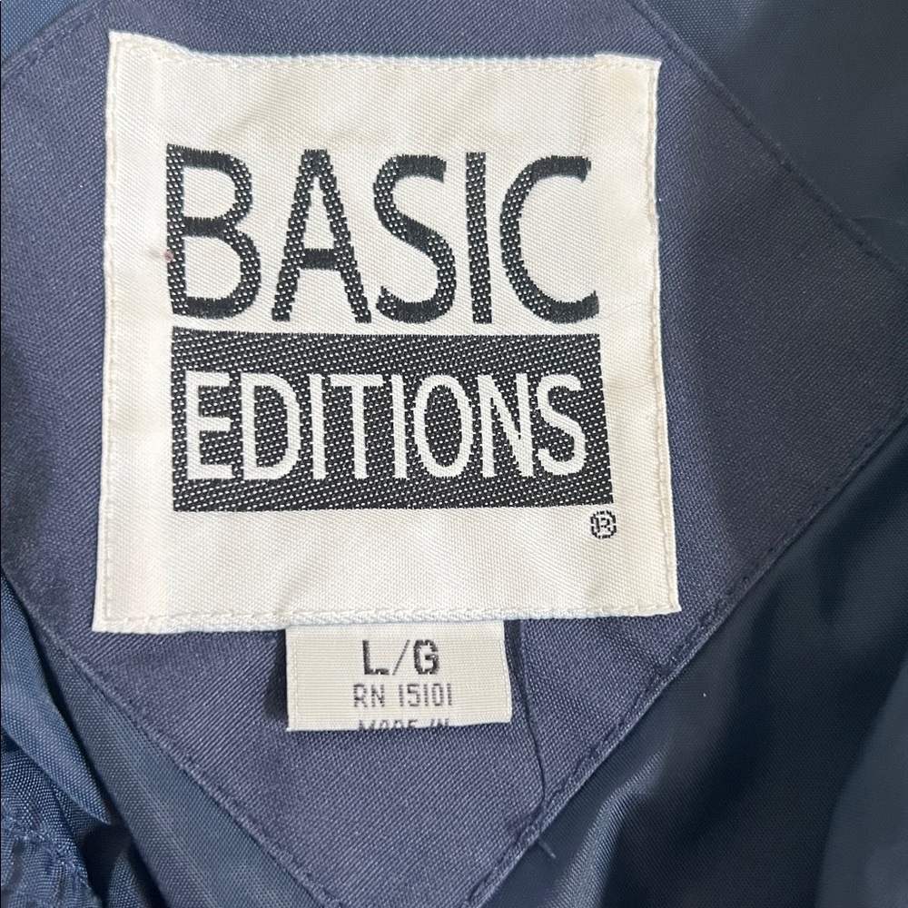 Vintage Basic Editions Women's Utility Jacket In … - image 2